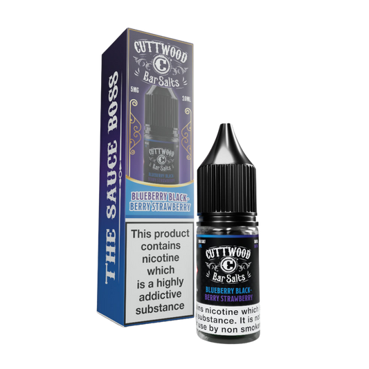 Cuttwood Bar Salts Blueberry Blackberry Strawberry 5mg