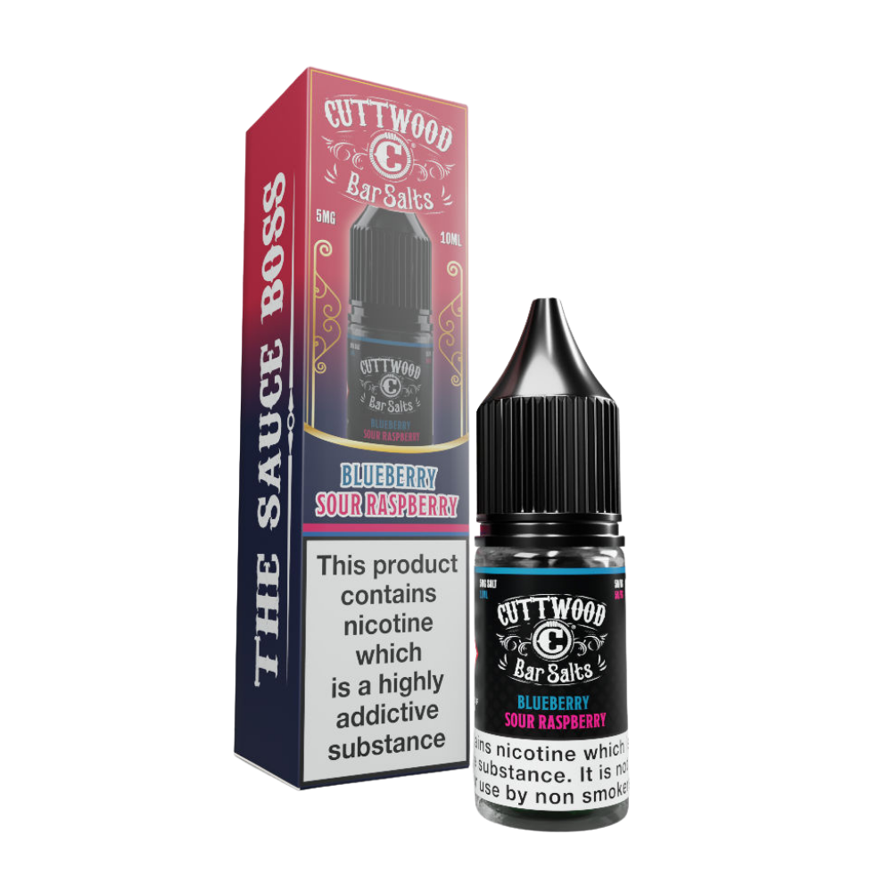 Cuttwood Bar Salts Blueberry Sour Raspberry 5mg