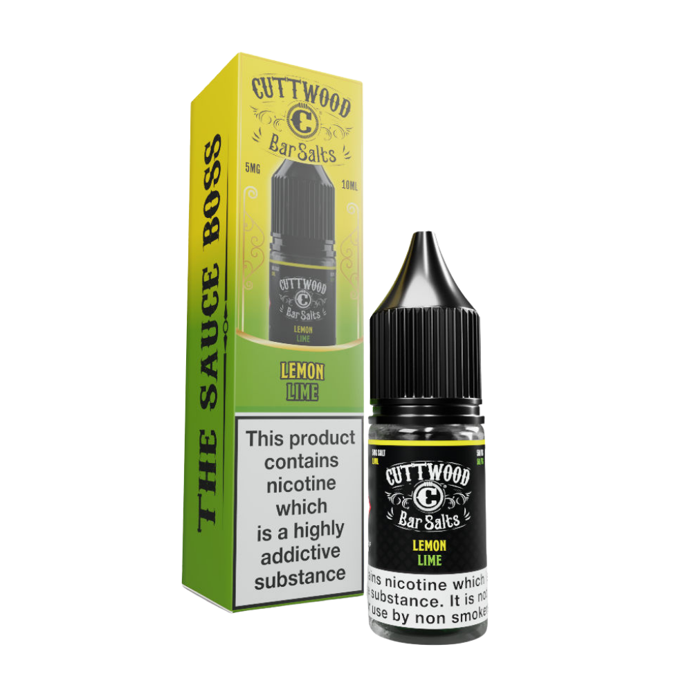 Cuttwood Bar Salts Lemon Lime 5mg
