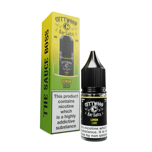 Cuttwood Bar Salts Lemon Lime 5mg