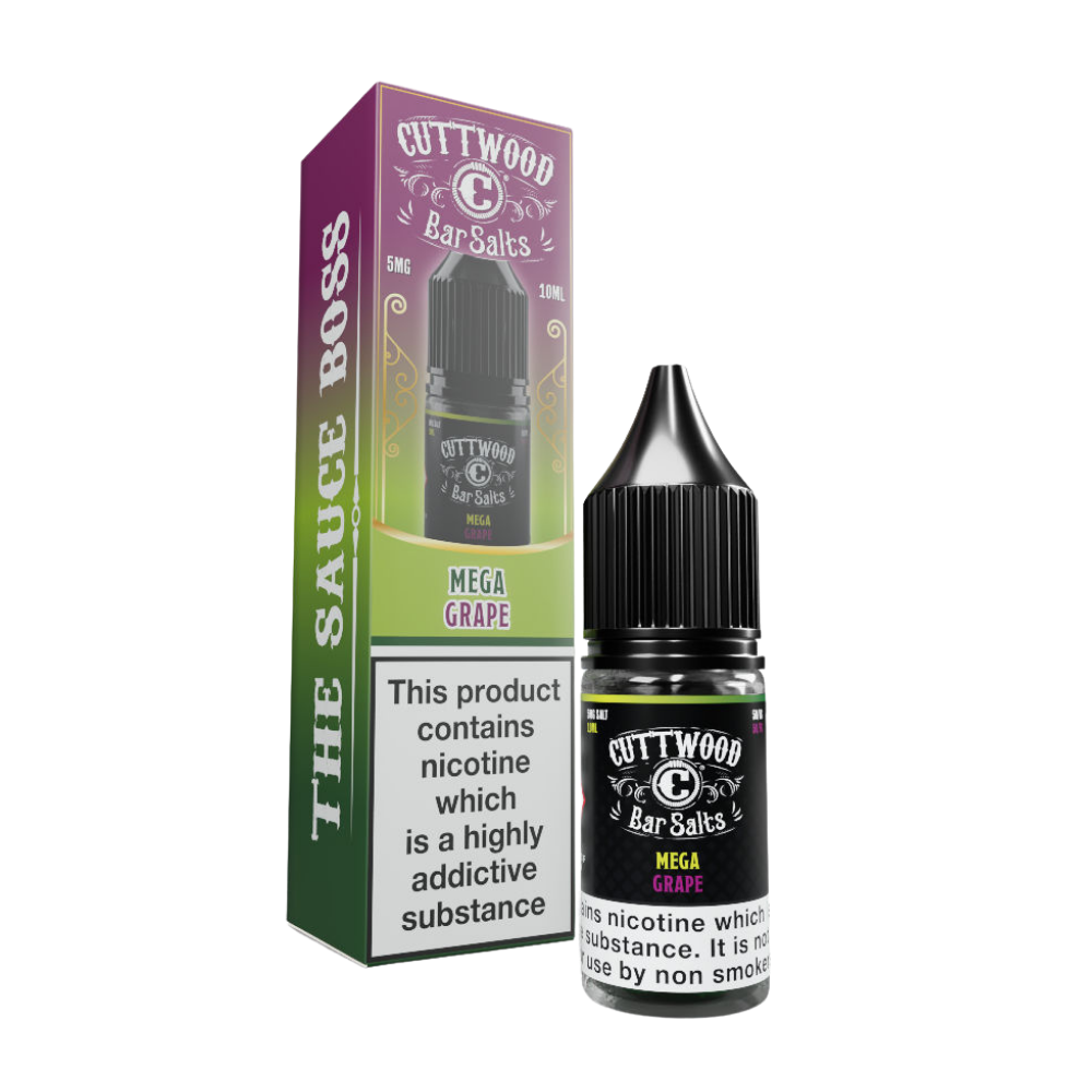 Cuttwood Bar Salts Mega Grape 5mg