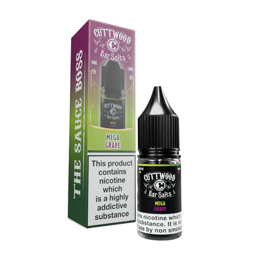 Cuttwood Bar Salts Mega Grape 5mg