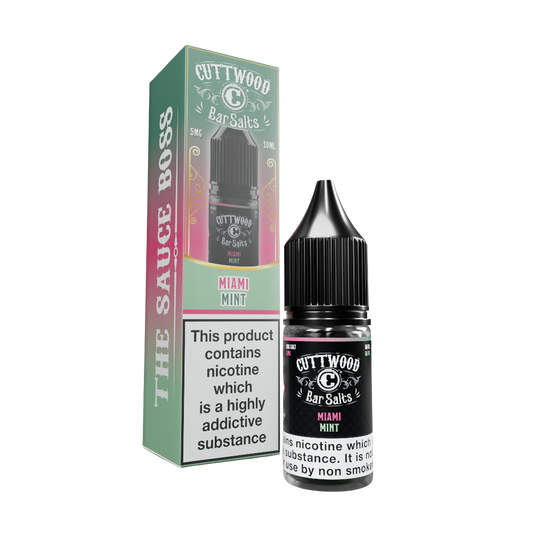 Cuttwood Bar Salts Miami Mint 5mg