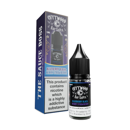 Cuttwood Bar Salts Blueberry Blackberry Strawberry 10mg