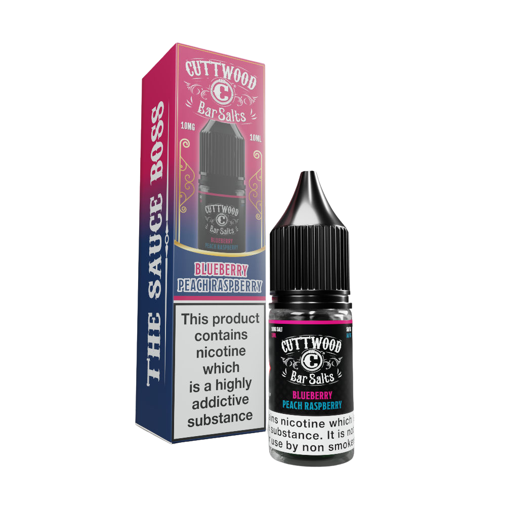 Cuttwood Bar Salts Blueberry Peach Raspberry 10mg
