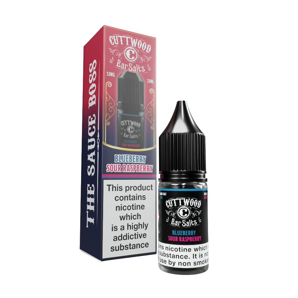 Cuttwood Bar Salts Blueberry Sour Raspberry 10mg