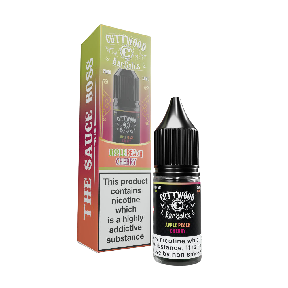 Cuttwood Bar Salts Apple Peach Cherry 20mg