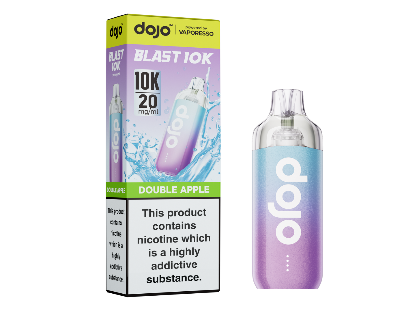 Dojo Blast 10K Pod Kit | Double Apple