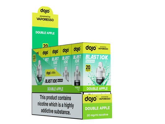 Dojo Blast 10K Refill Pods | Double Apple