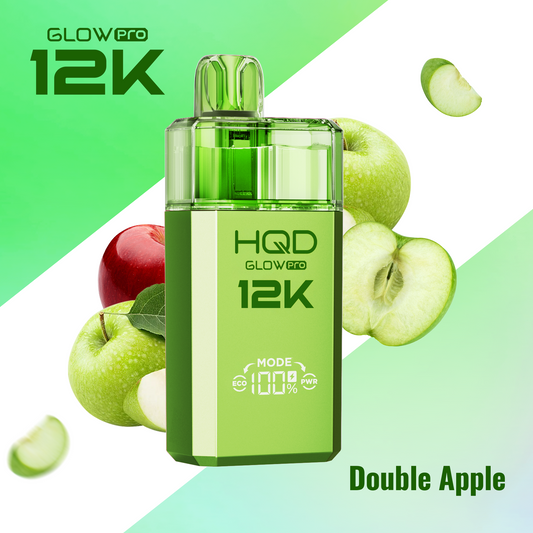 HQD Glow Pro 12K Refill Pods | Double Apple