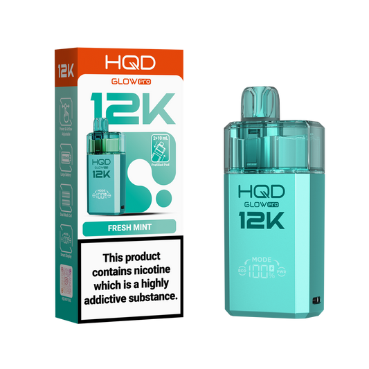 HQD Glow Pro 12K Pod Kit | Strawberry Kiwi