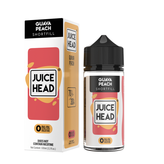 Guava Peach Freebase E-Juice by Juice Head 100mL