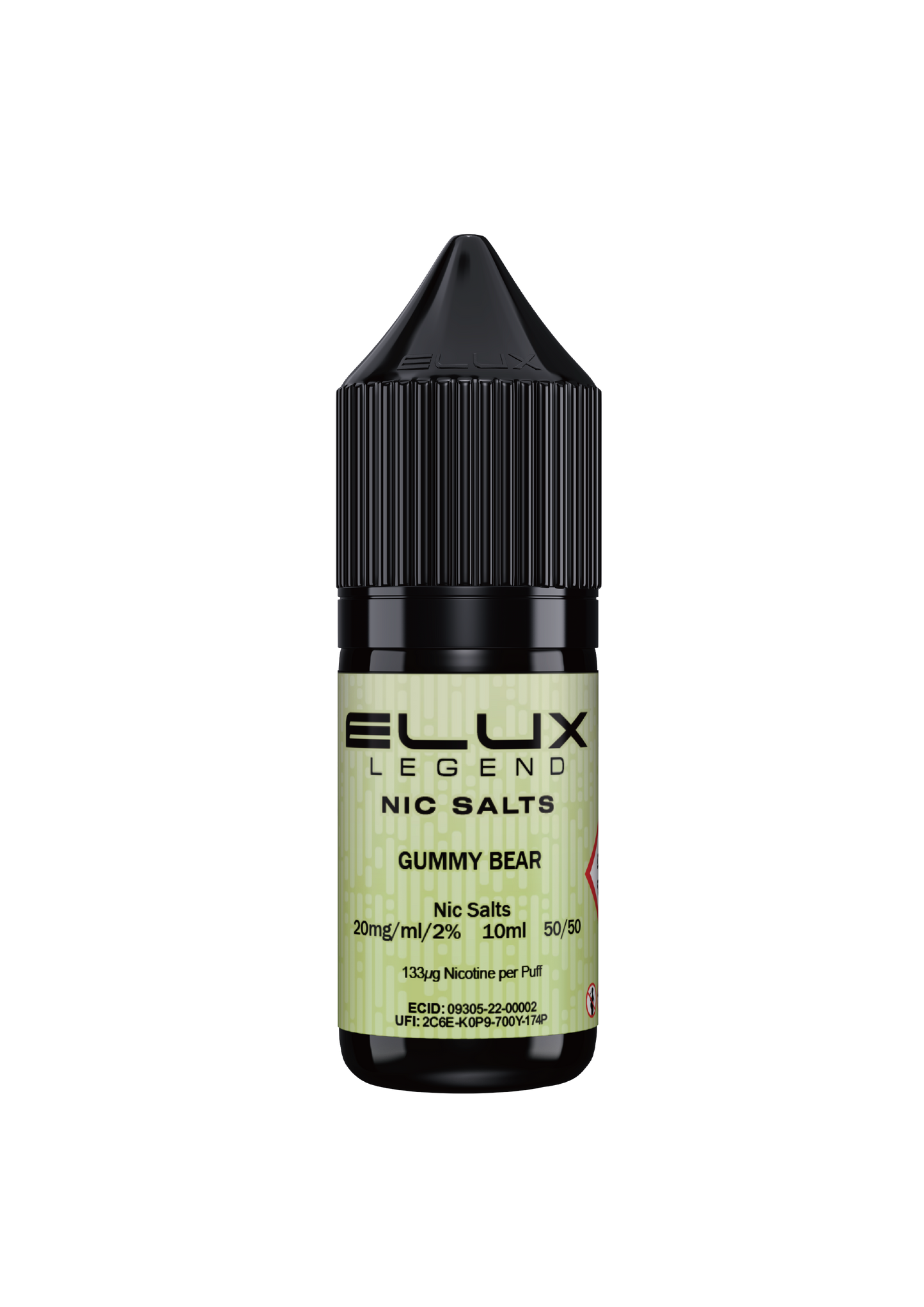 ELUX  Nic Salts  Gummy Bear  10ml  5mg