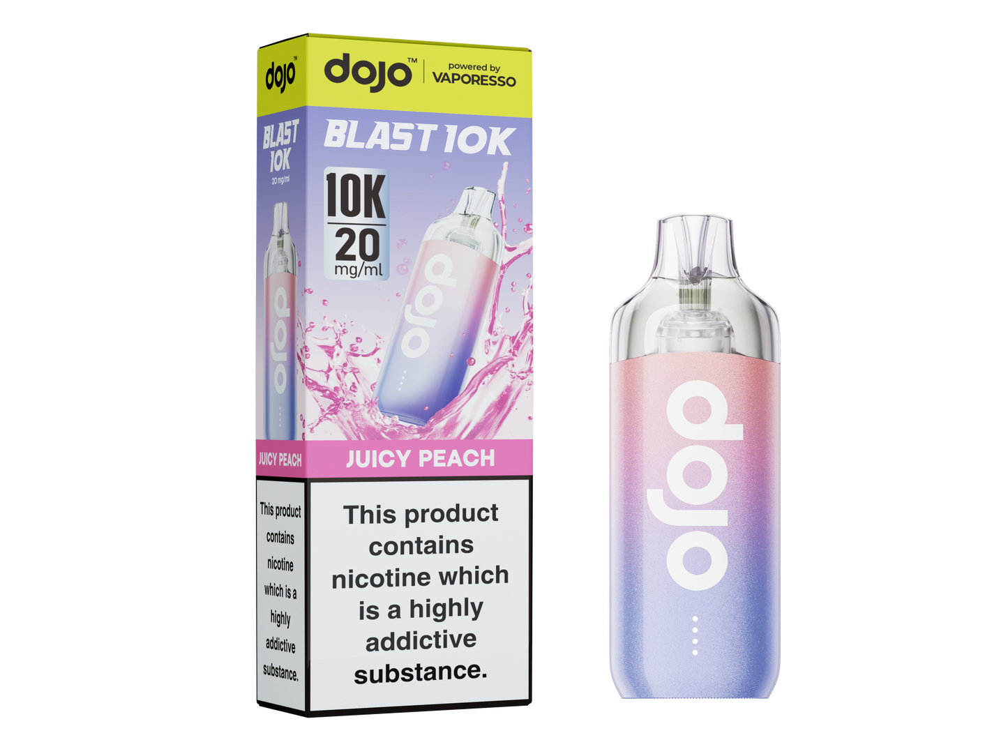 Dojo Blast 10K Pod Kit | Juicy Peach