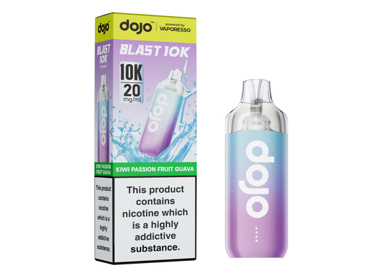 Dojo Blast 10K Pod Kit | Kiwi Passion Fruit Guava