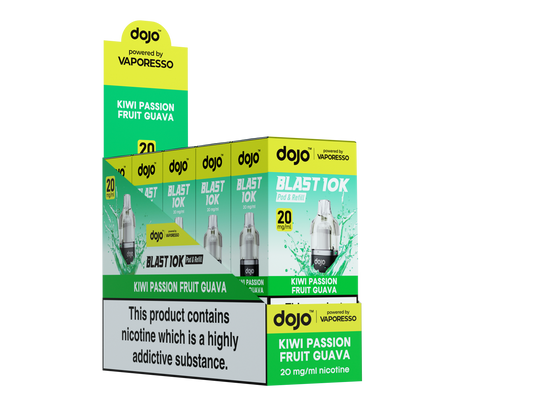 Dojo Blast 10K Refill Pods | Kiwi Passion Fruit Guava