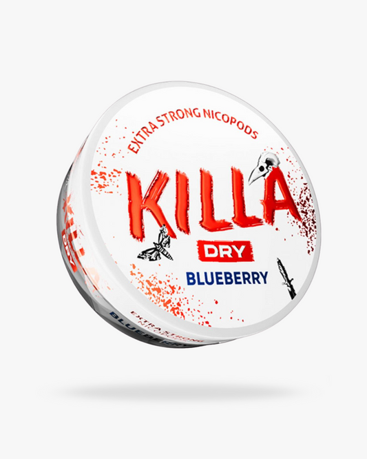 Killa Dry Blueberry  Nicotine Pouch