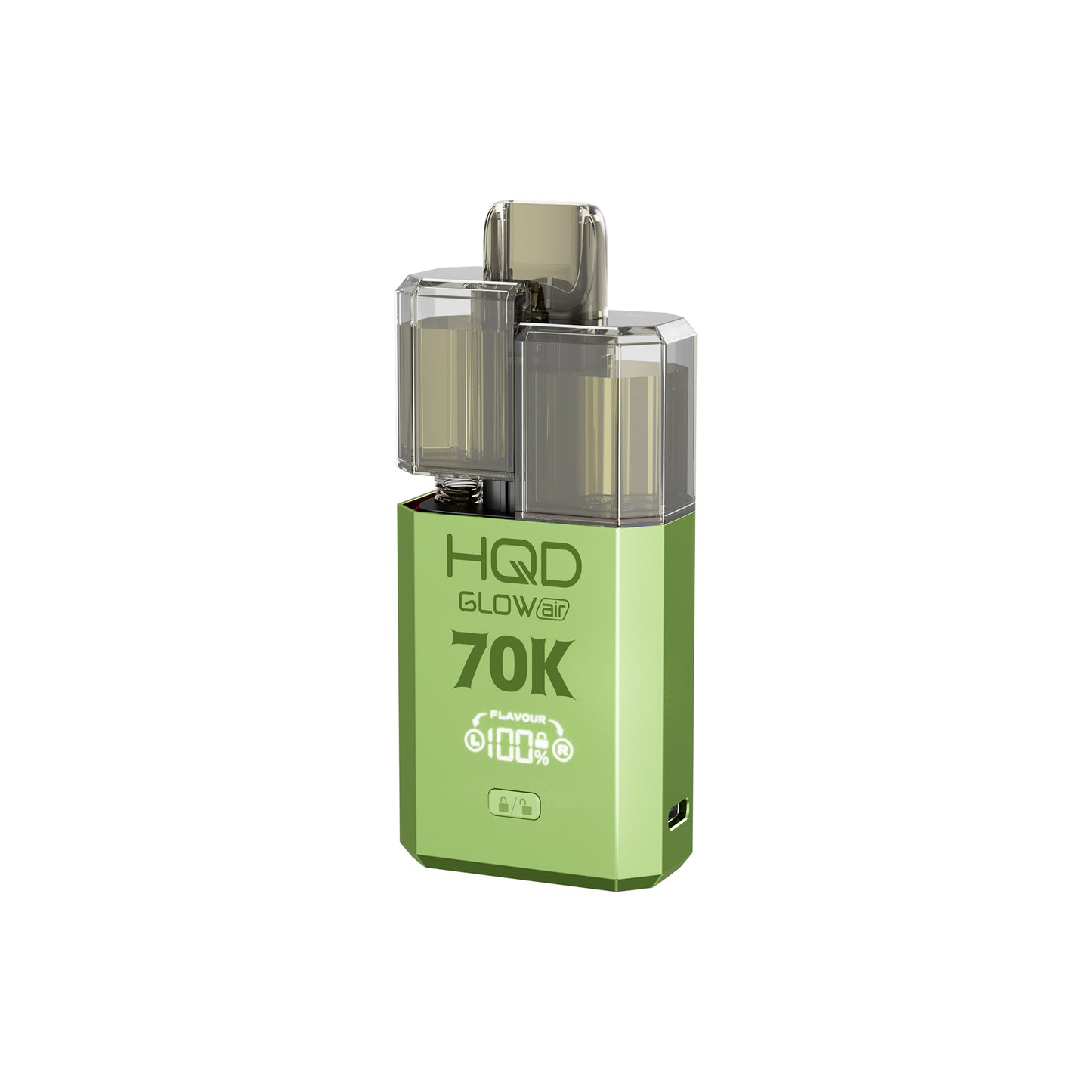HQD Glow Air 70K Pod Kit | Kiwi Passionfruit Guava & Strawberry Kiwi