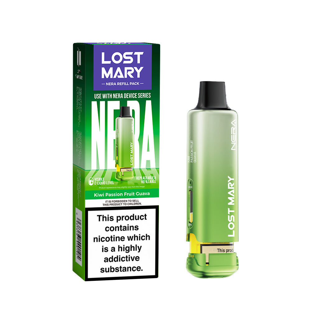 Lost Mary Nera 30K Pods | Kiwi Passionfruit Guava | 20mg