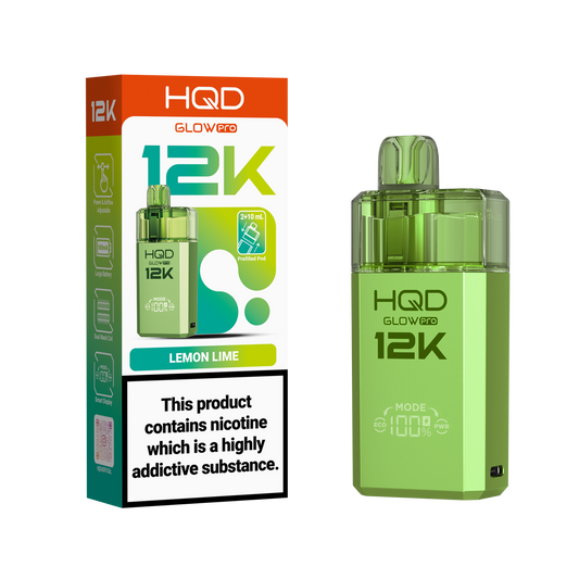 HQD Glow Pro 12K Pod Kit | Strawberry Ice