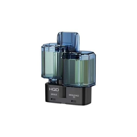 HQD Glow Air 70K Pod | Mr Blue & Mr Blue Razz Ice
