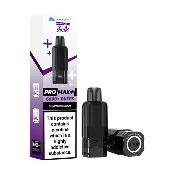 Hayati Pro Max Plus 6000 Refill Pods | Summer Dream