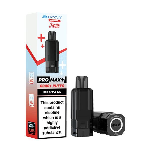 Hayati Pro Max Plus 6000 Refill Pods | Red Apple Ice