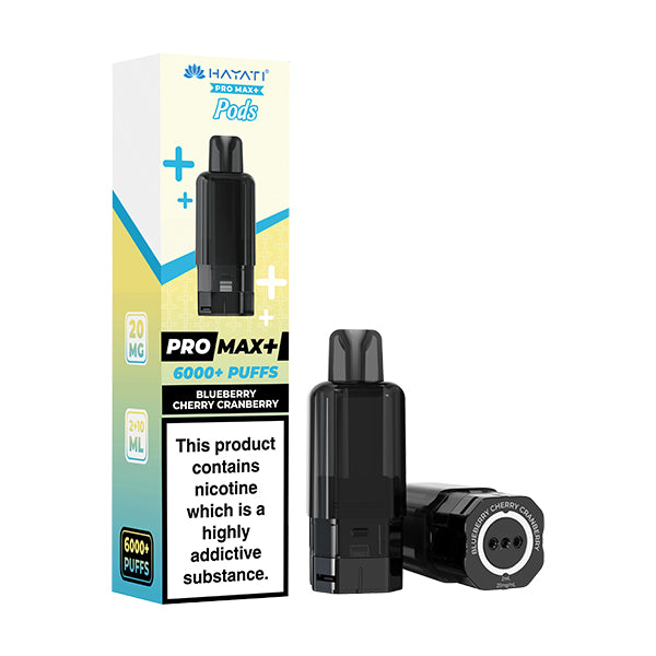 Hayati Pro Max Plus 6000 Refill Pods | Blueberry Cherry Cranberry