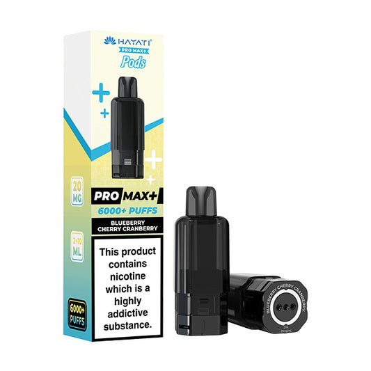 Hayati Pro Max Plus 6000 Refill Pods | Blueberry Cherry Cranberry