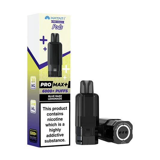 Hayati Pro Max Plus 6000 Refill Pods | Blue Razz Lemonade