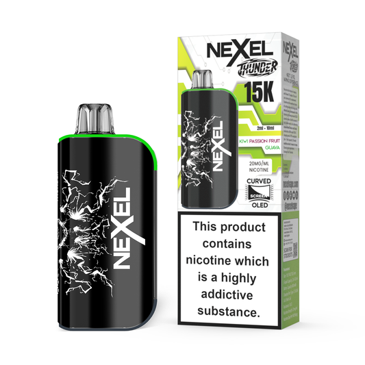 Nexel Thunder 15K Pod | Kiwi Passion Fruit Guava