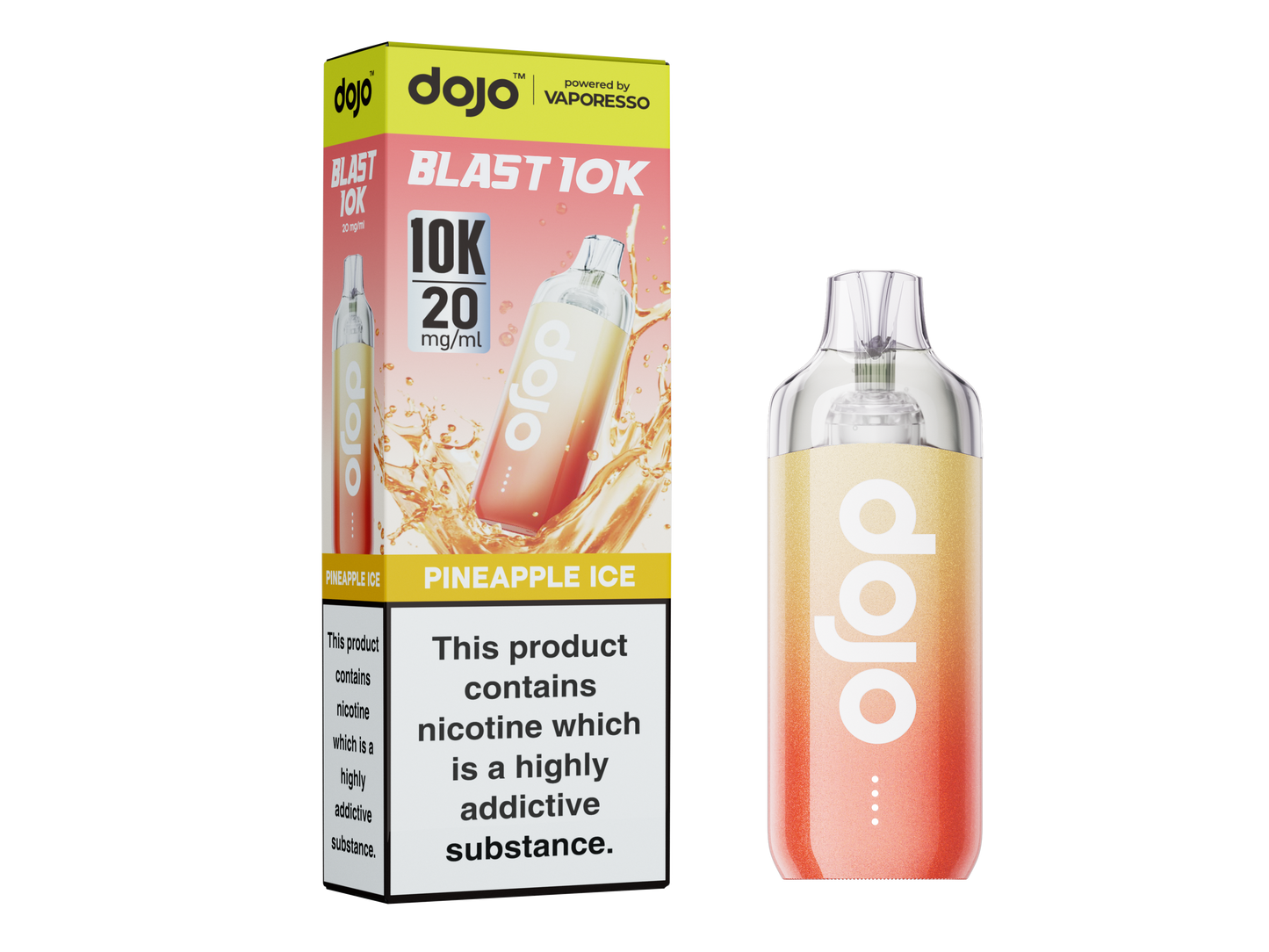 Dojo Blast 10K Pod Kit | Pineapple Ice