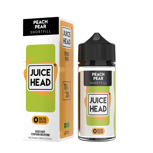 Peach Pear Freebase E-Juice by Juice Head 100mL