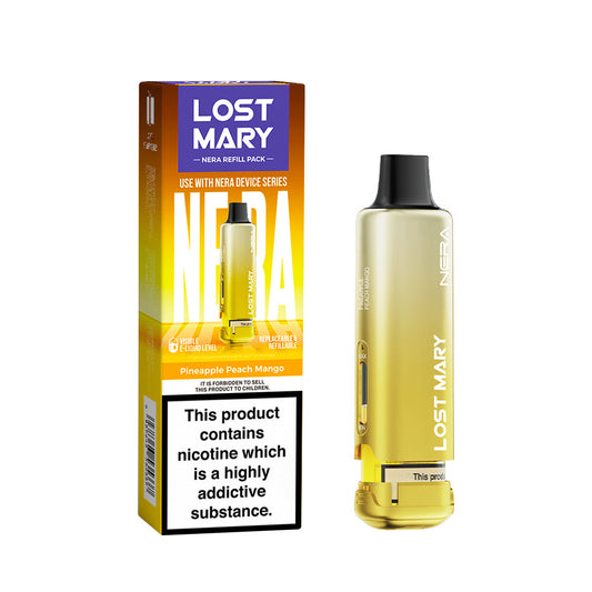 Lost Mary Nera 30K Pods | Pineapple Ice & Pineapple Peach Mango | 20mg
