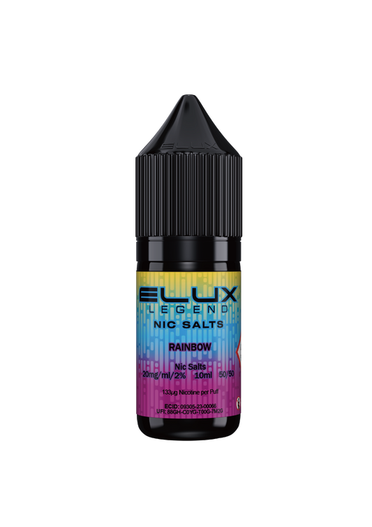 ELUX  Nic Salts  Rainbow  10ml  5mg