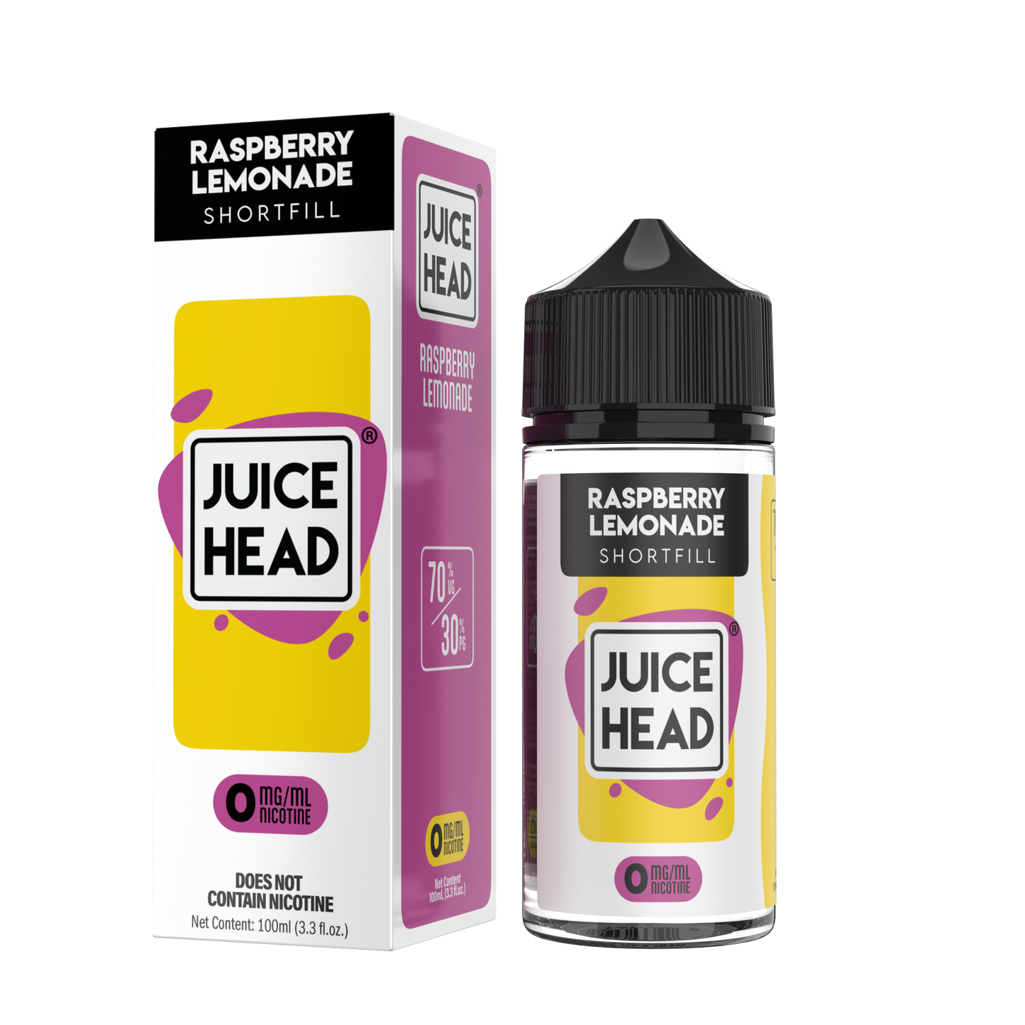 Raspberry Lemonade Freebase E-Juice by Juice Head 100mL