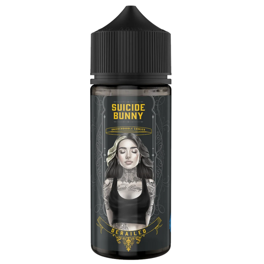 Suicide Bunny Zero Miligram Derailed 100ml Shortfill