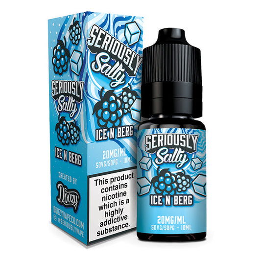 Doozy Vapes Seriously Salty Ice N Berg 10ml Nic Salt