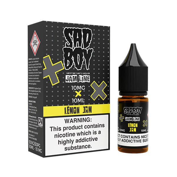 Sadboy Salts Lemon Jam 10ml 10mg