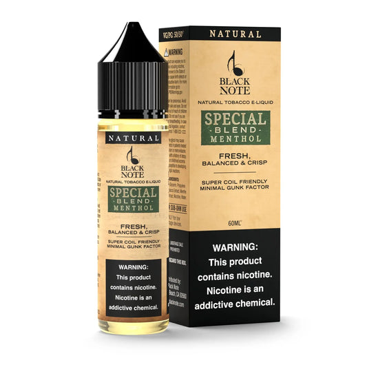 Black Note Special Blend Menthol Tobacco 60ml (50VG/50PG)
