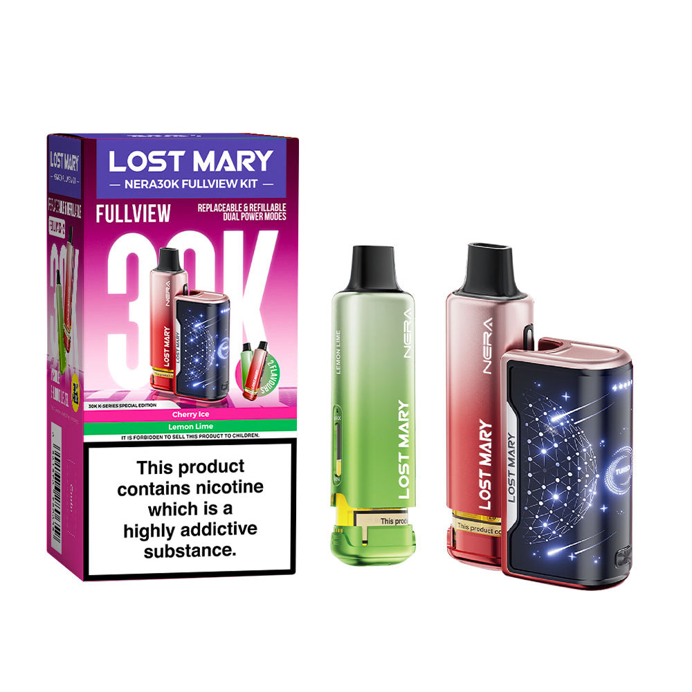 Lost Mary Nera 30K Pod Kit | Pineapple Ice & Pineapple Peach Mango | 20mg