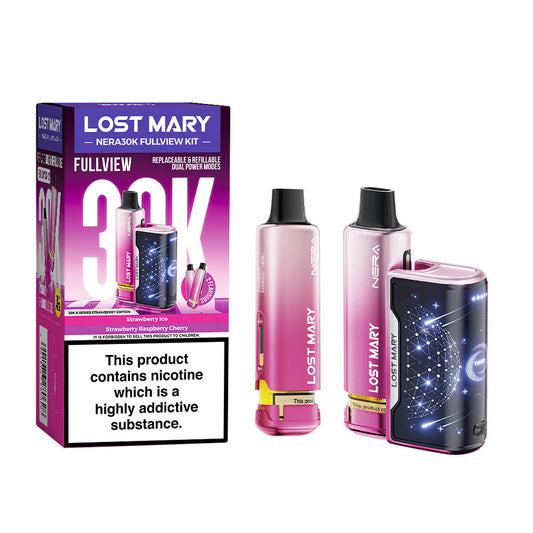 Lost Mary Nera 30K Pod Kit | Cherry Ice & Lemon Lime | 20mg