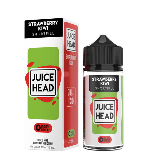 Strawberry Kiwi Freebase E-Juice by Juice Head 100mL