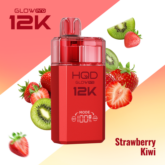 HQD Glow Pro 12K Refill Pods | Strawberry Kiwi