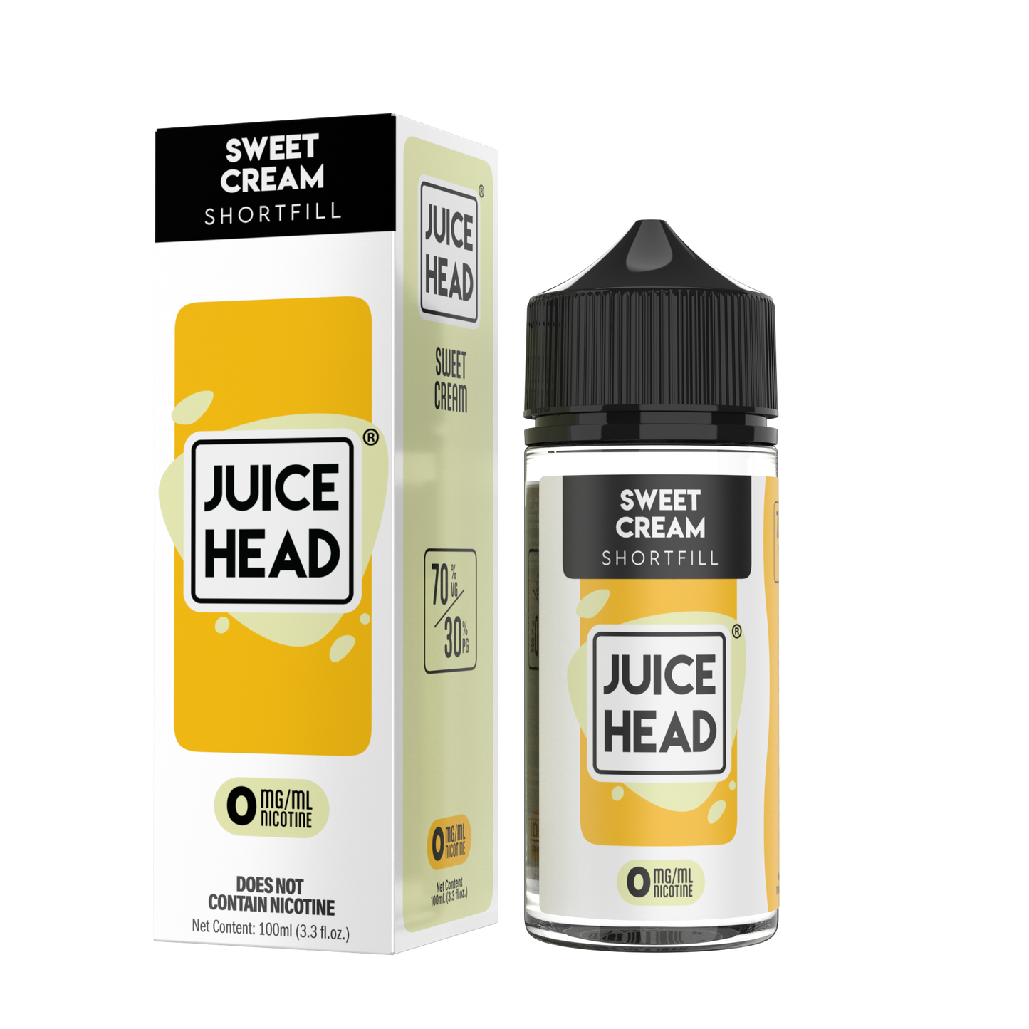 Sweet Cream Freebase E-Juice by Juice Head 100mL