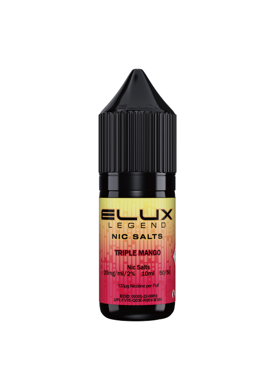 ELUX  Nic Salts Triple Mango  10ml 5mg