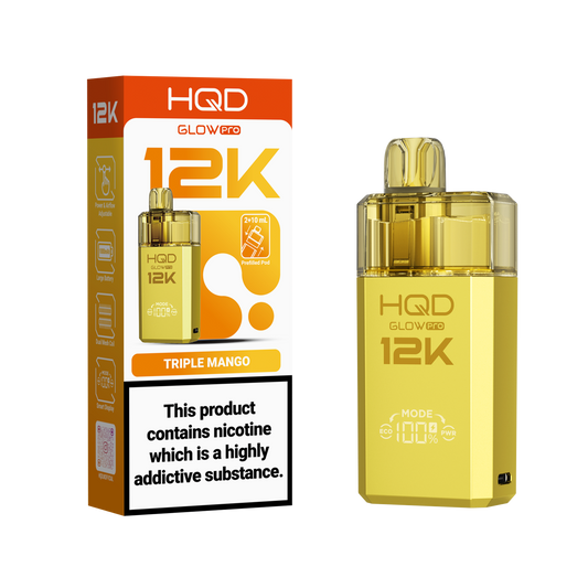 HQD Glow Pro 12K Pod Kit | Pineapple Ice