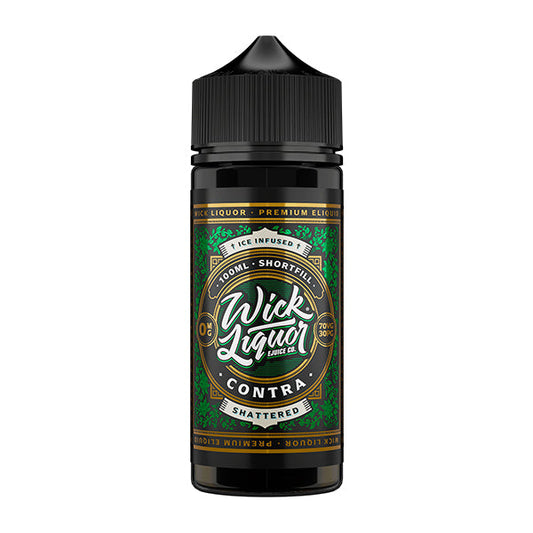 Wick Liquor Contra Shattered  100ml Shortfill