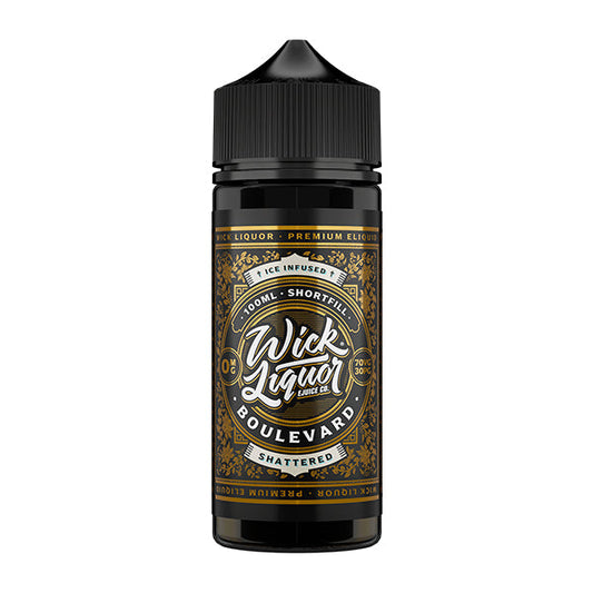 Wick Liquor Boulevard Shattered  100ml Shortfill