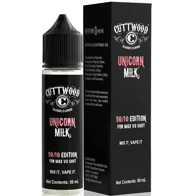 Cuttwood Unicorn Milk 50ml Shortfill